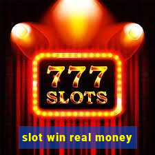 slot win real money