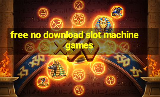 free no download slot machine games