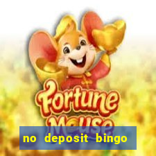 no deposit bingo win real money