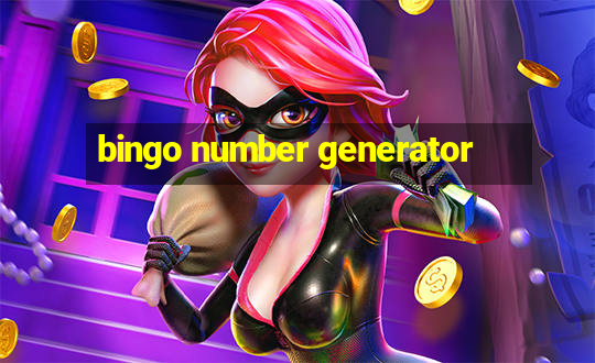 bingo number generator