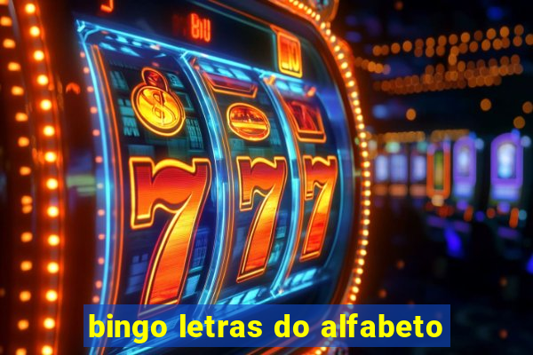 bingo letras do alfabeto