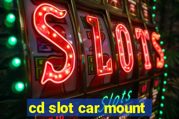 cd slot car mount