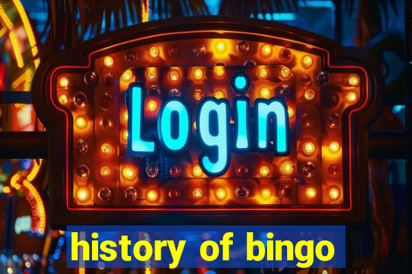 history of bingo