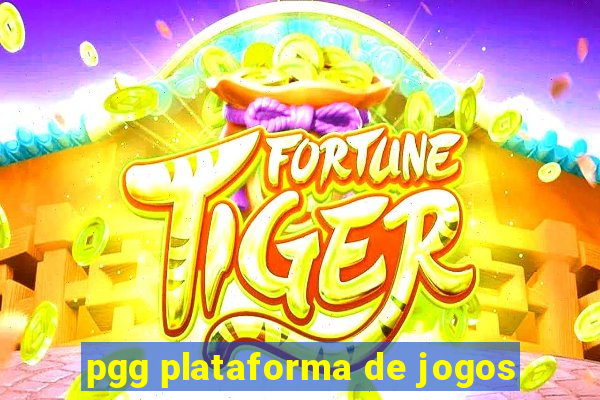 pgg plataforma de jogos