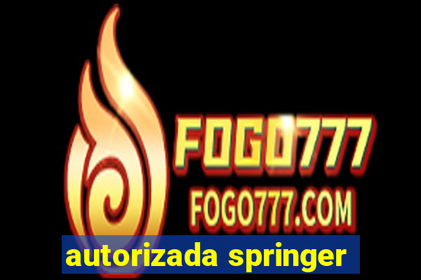 autorizada springer