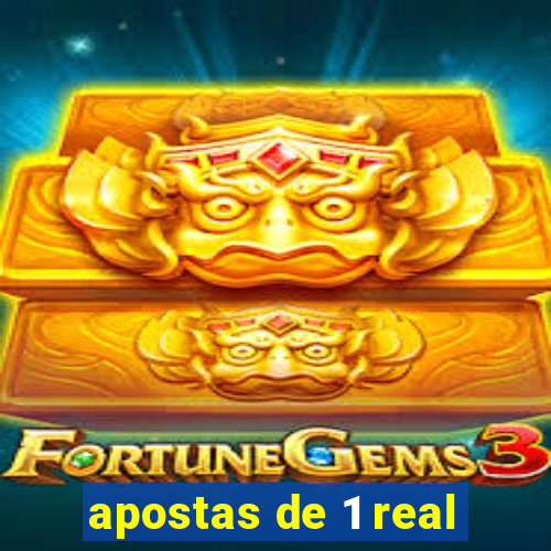 apostas de 1 real