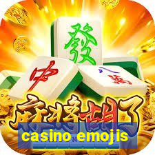 casino emojis