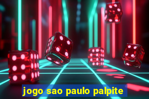 jogo sao paulo palpite