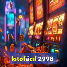 lotofácil 2998