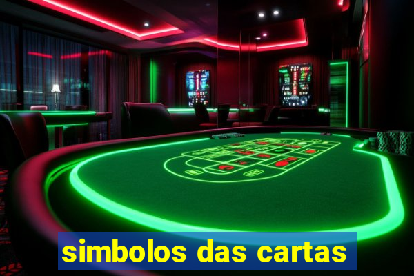 simbolos das cartas