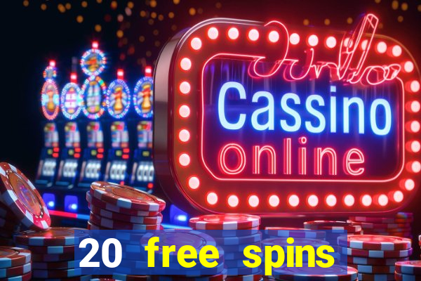 20 free spins cookie casino