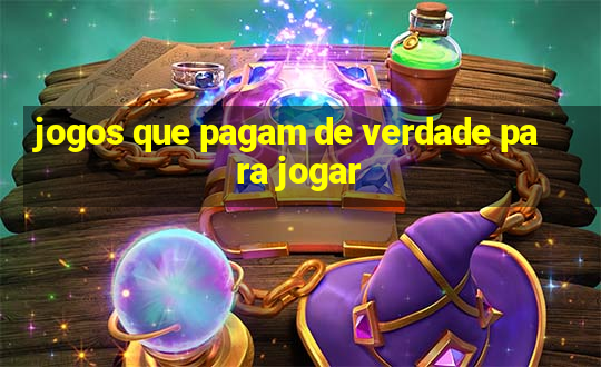 jogos que pagam de verdade para jogar