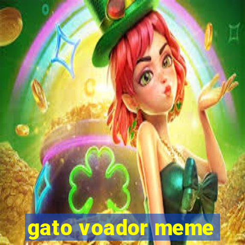 gato voador meme