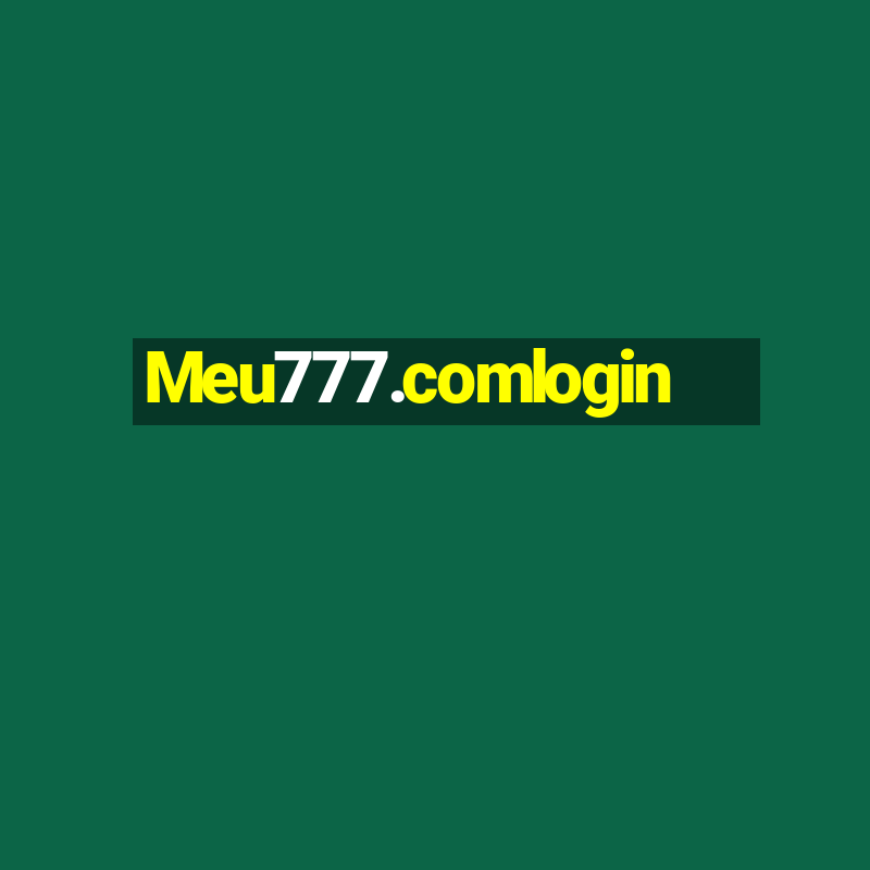 Meu777.comlogin