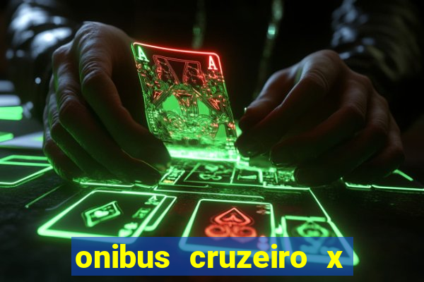 onibus cruzeiro x cachoeira paulista