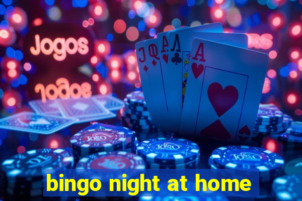 bingo night at home