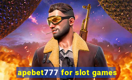 apebet777 for slot games