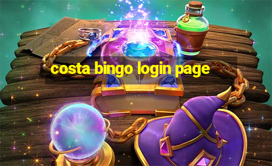 costa bingo login page