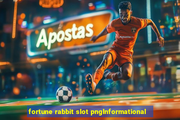 fortune rabbit slot pngInformational