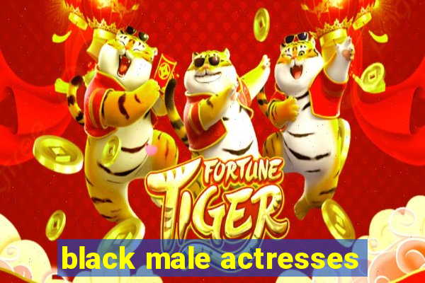 black male actresses