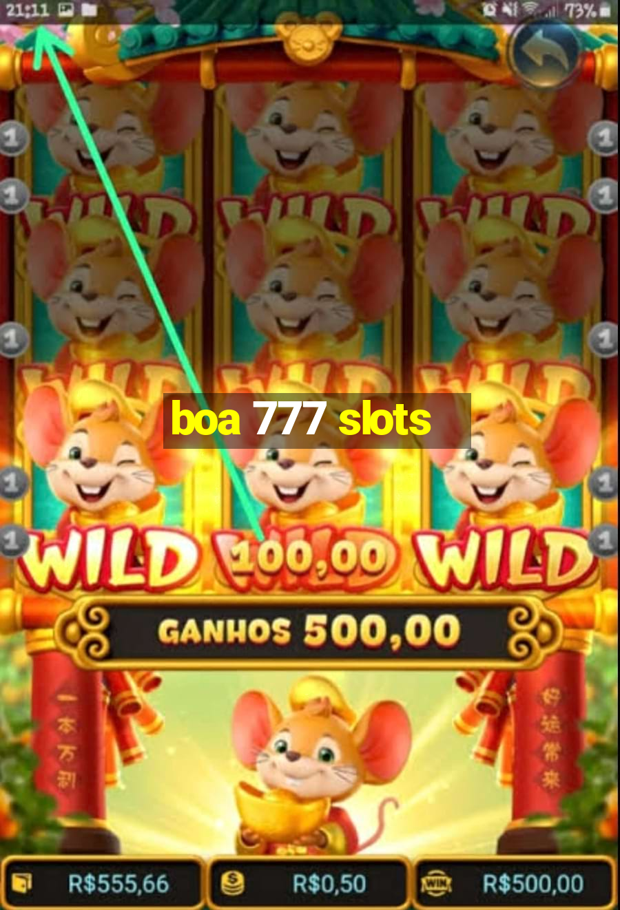 boa 777 slots