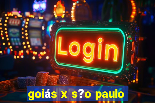 goiás x s?o paulo