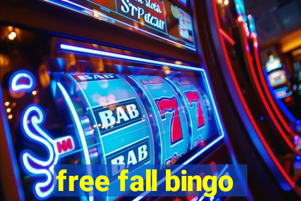 free fall bingo