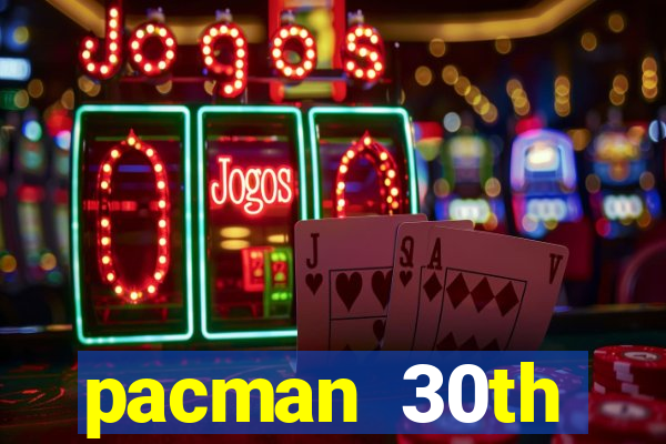 pacman 30th anniversary sonic