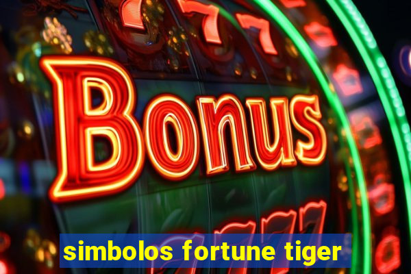 simbolos fortune tiger