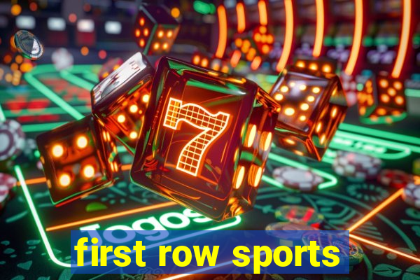 first row sports