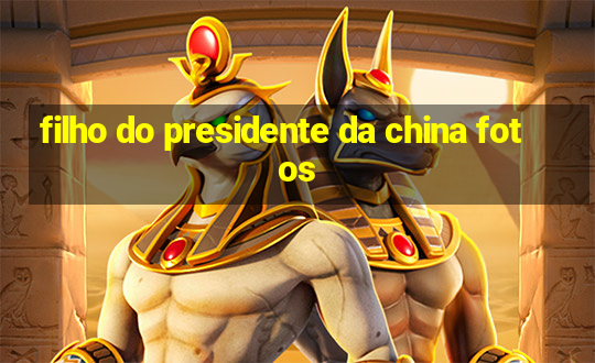 filho do presidente da china fotos