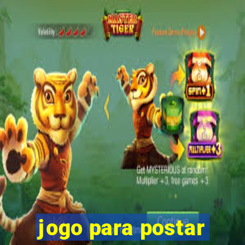 jogo para postar