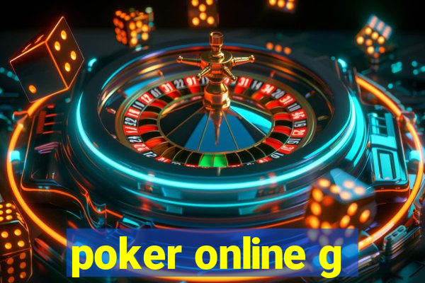 poker online g