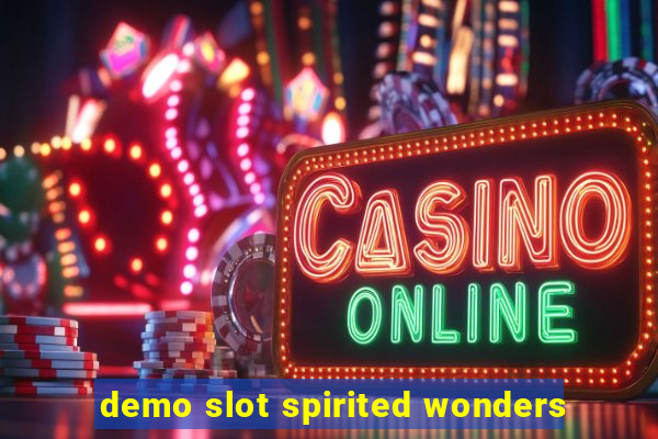 demo slot spirited wonders