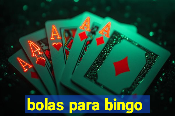 bolas para bingo