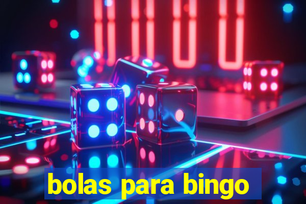 bolas para bingo