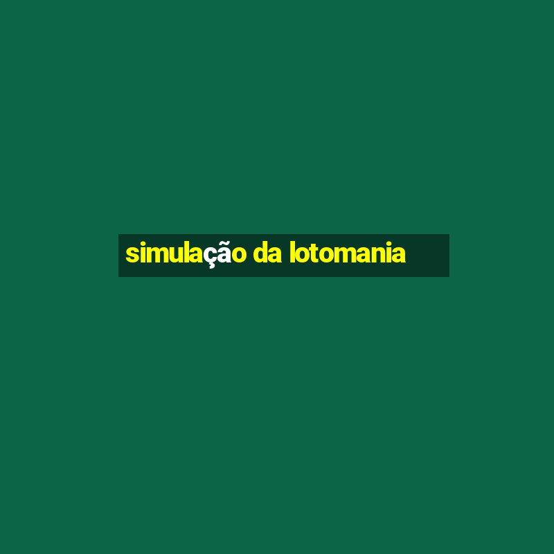 simulação da lotomania