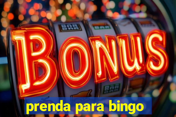 prenda para bingo