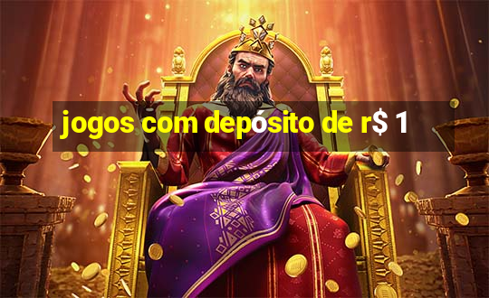 jogos com depósito de r$ 1