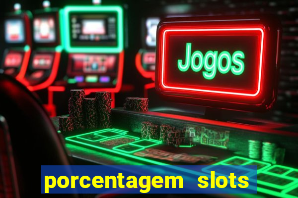 porcentagem slots tempo real