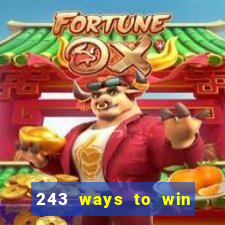 243 ways to win slots casinos