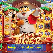 bingo infantil imprimir