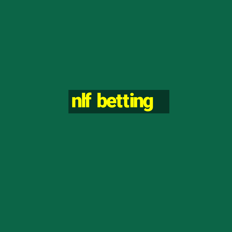 nlf betting