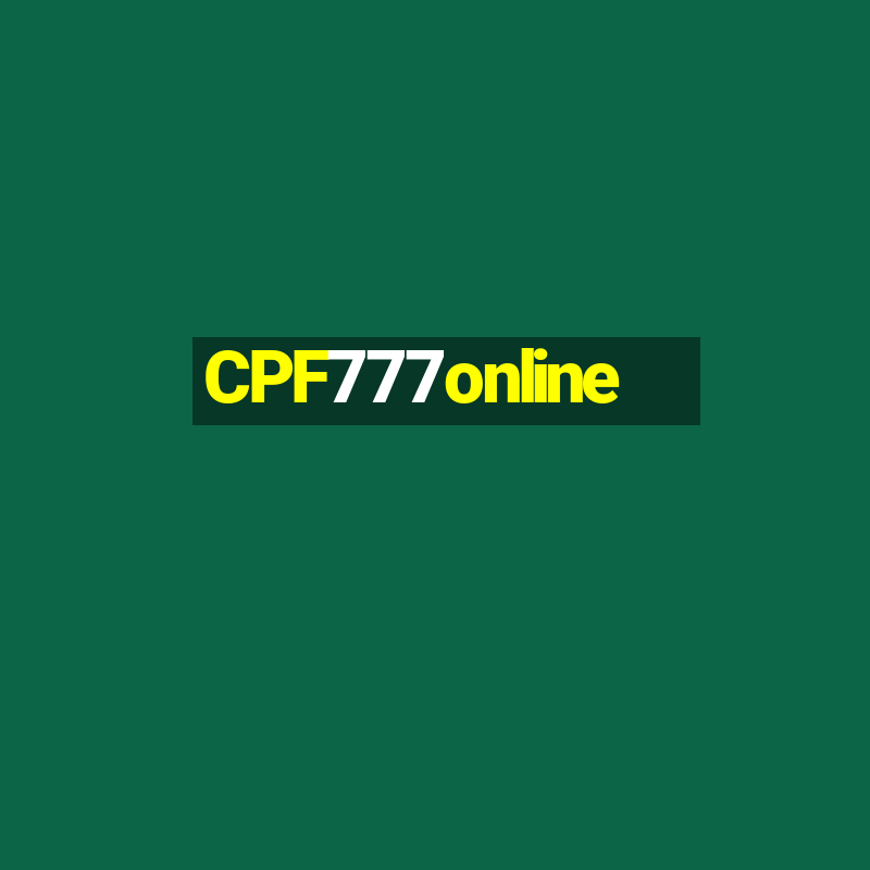 CPF777online