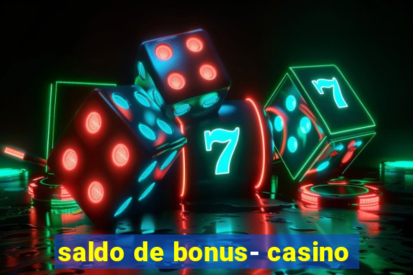 saldo de bonus- casino