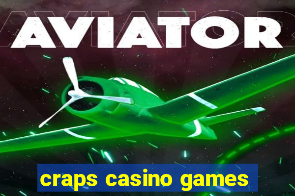 craps casino games