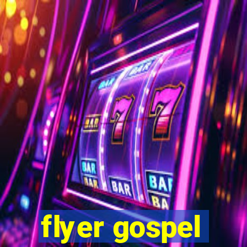 flyer gospel