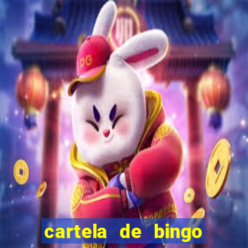 cartela de bingo para educa??o infantil