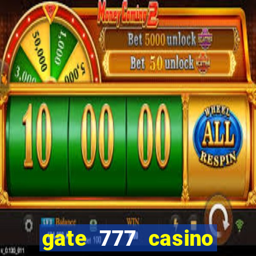 gate 777 casino bonus code