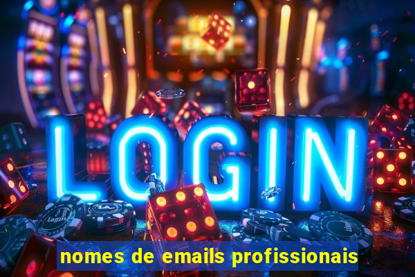 nomes de emails profissionais